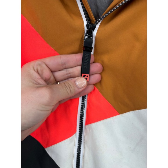 Killtec Women's Waterproof Breathable Windproof Ski Jacket Brown 16 / large - Picture 5 of 13